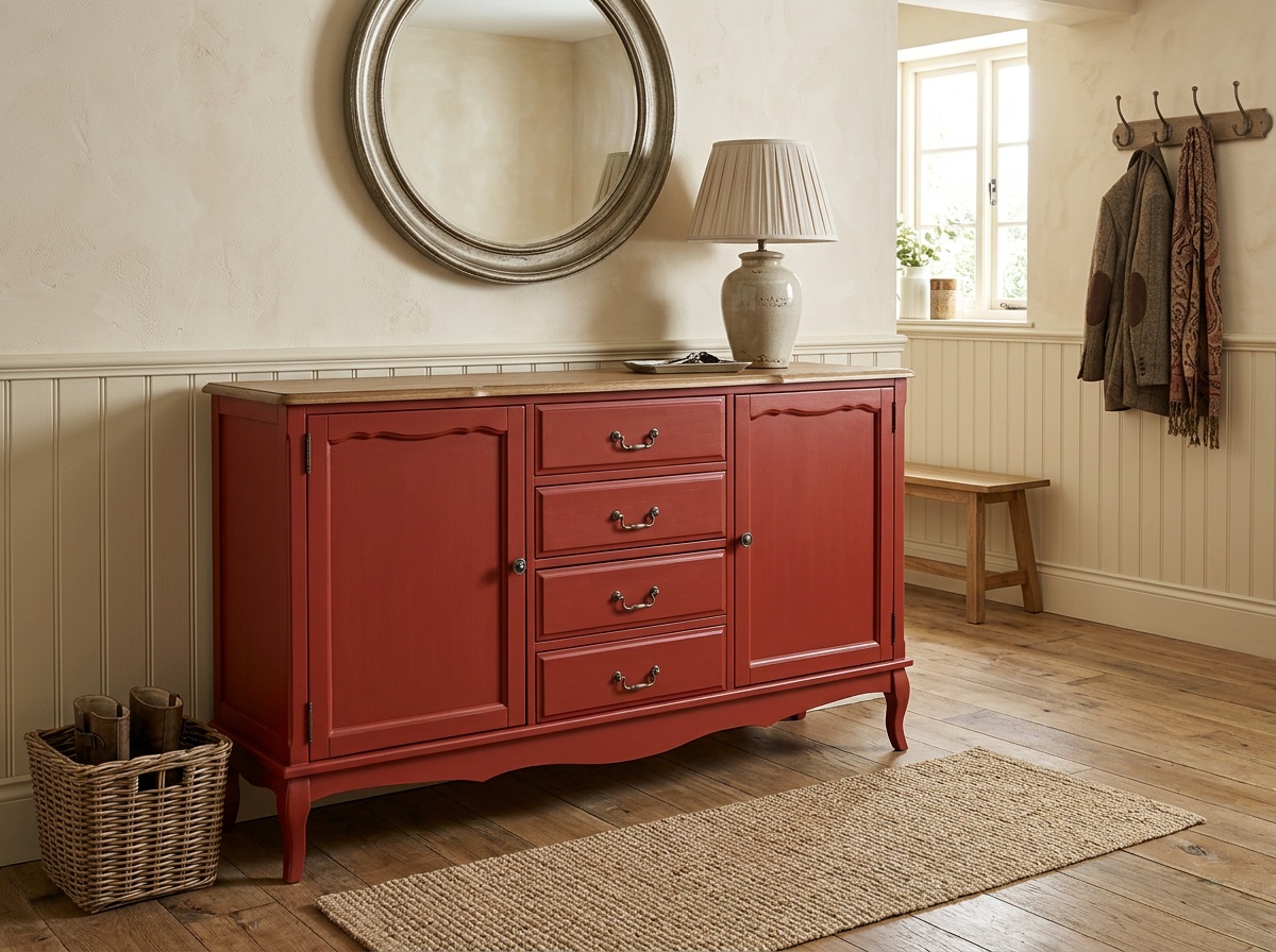 заказать Бежевый комод "Леонтина (Leontina)" с дверками и ящиками арт ST9351/3031