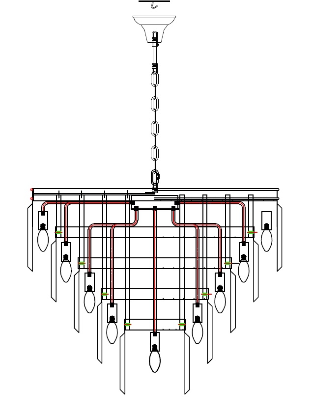 Люстра Odeon 5 Rings Silver в интернет-магазине