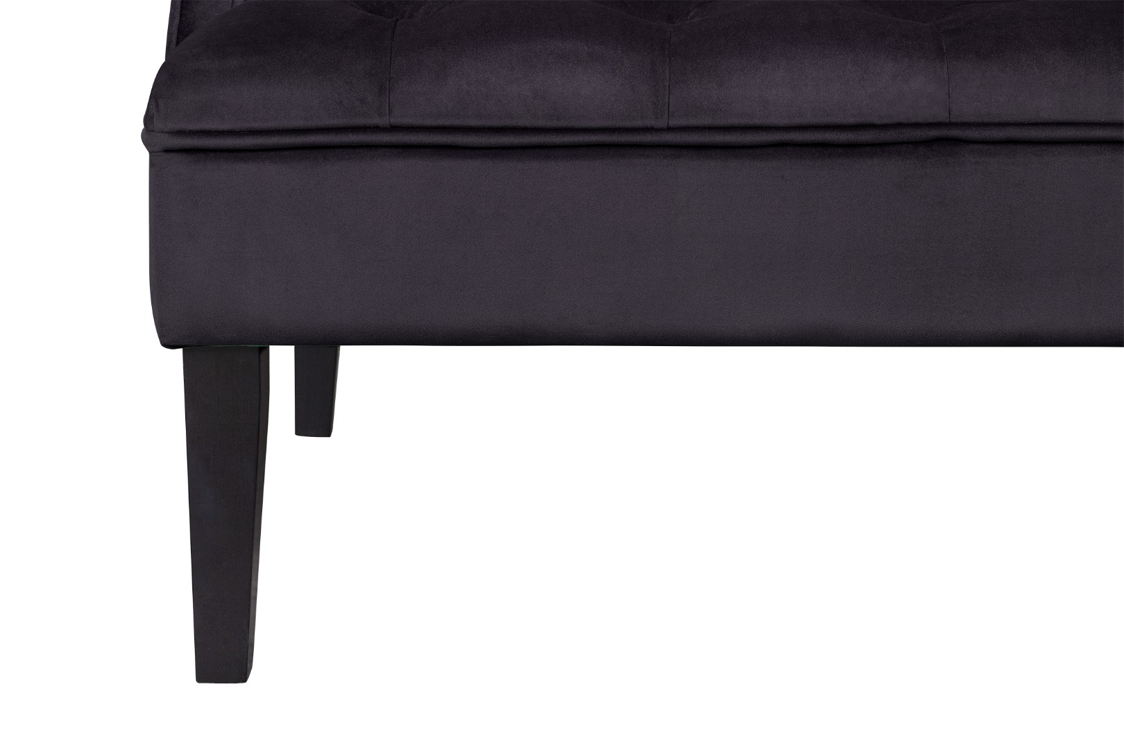 фото Прямой двухместный американский диван Sommet черный