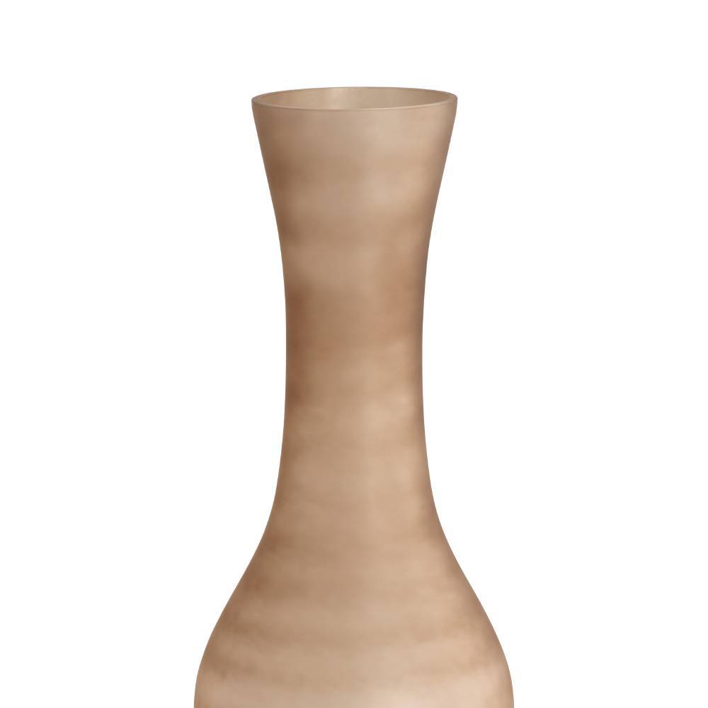 купить 421376 Ваза декоративная LONGKALI, H1000, ?300, стекло, коричневый сатин в Москве купить 421376 Ваза декоративная LONGKALI, H1000, ?300, стекло, коричневый сатин