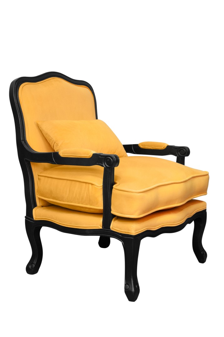 купить Мягкое кресло ретро Nitro Yellow V2