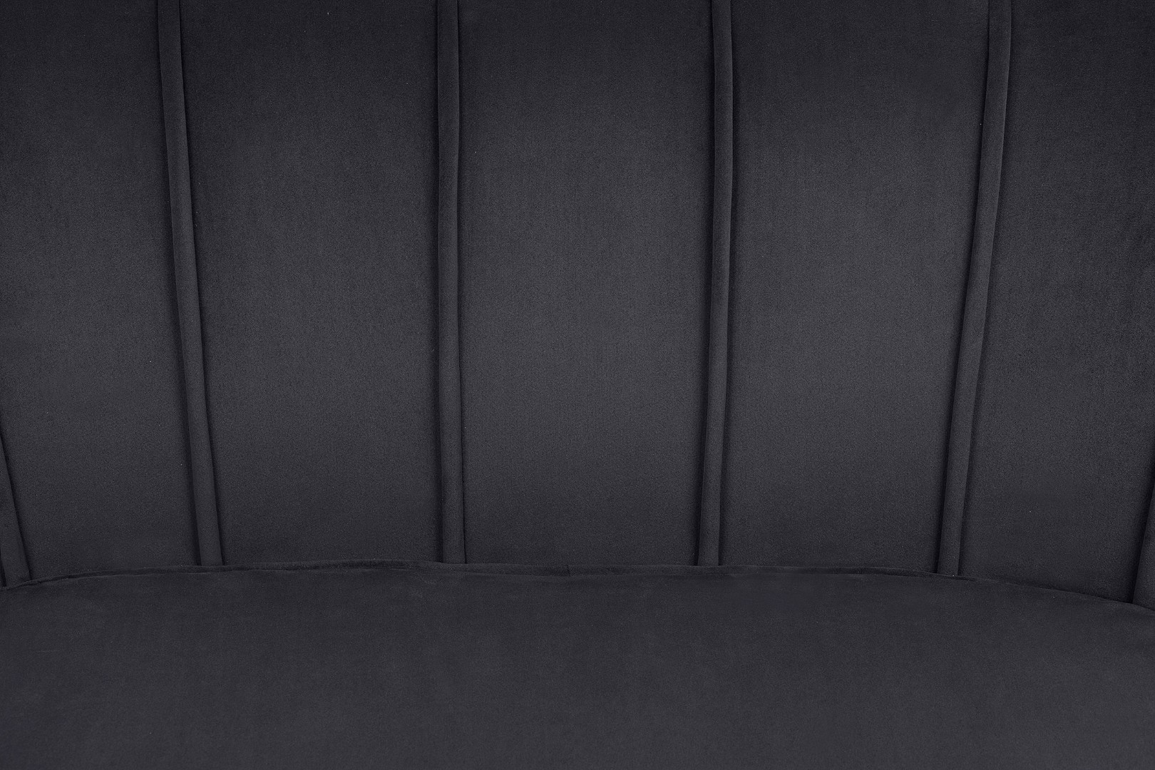 Диван ракушка для гостиниц Pearl Triple Black на черных ножках в интерьере в Москве Диван ракушка для гостиниц Pearl Triple Black на черных ножках в интерьере