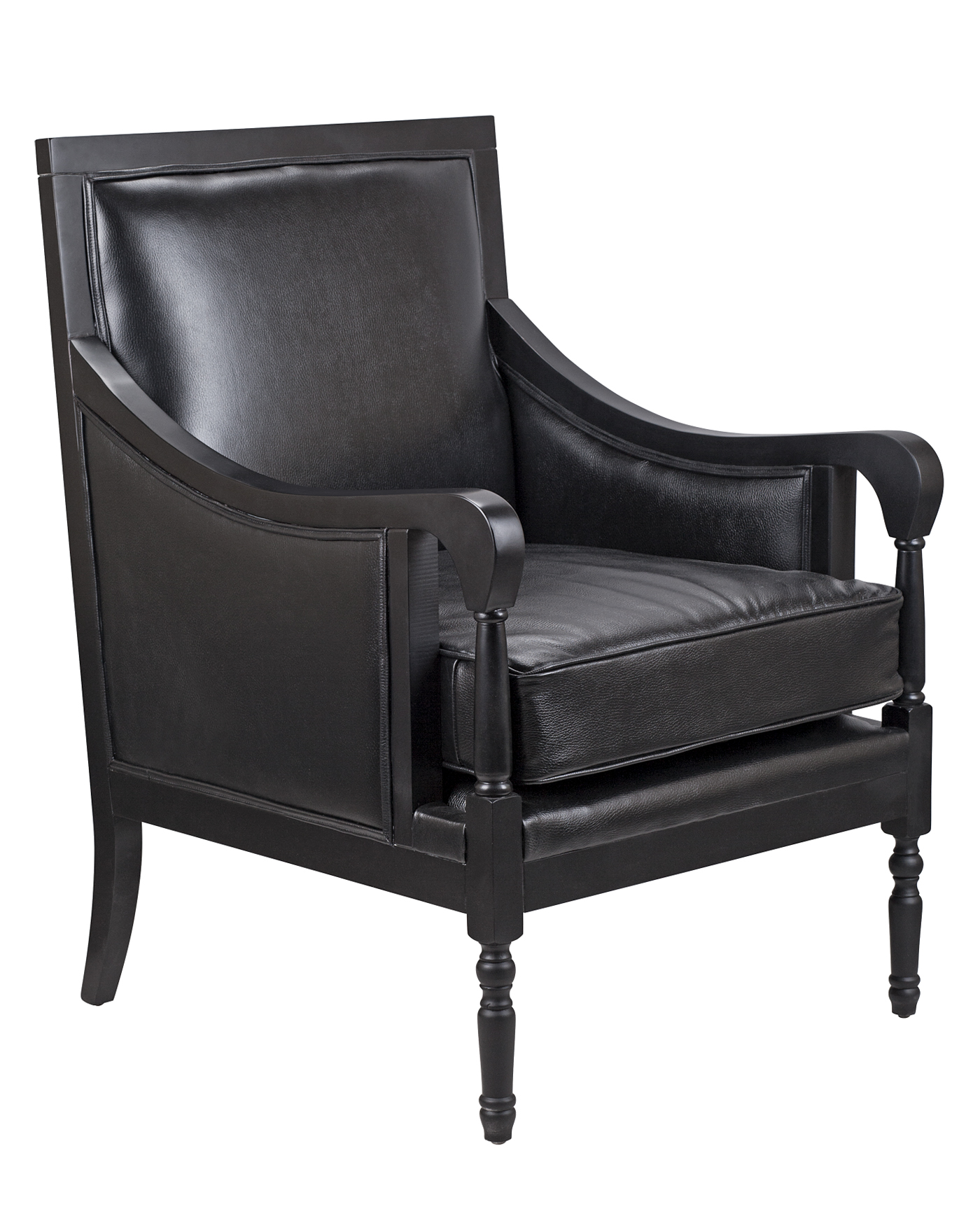 купить Классическое кресло Colin Black Leather