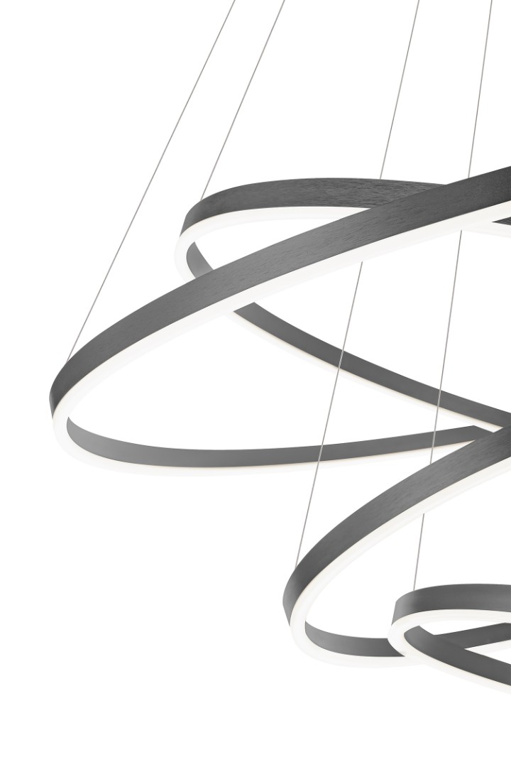 заказать Люстра Orblaze 4 rings 1000 black