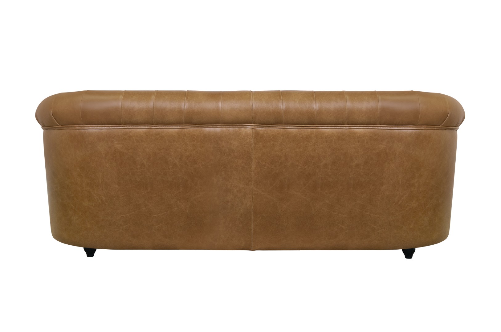 Кожаный диван лофт Karo Brown leather 3S в интернет-магазине