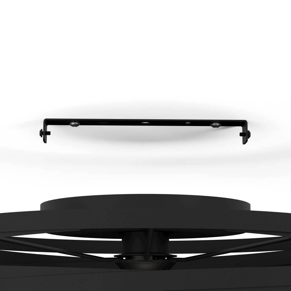 купить 900164 Потолочный светильник CREMELLA, 1x60W, E27, H260, ?370, сталь, черный