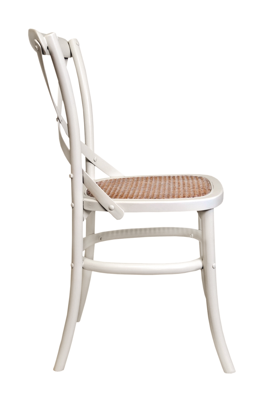 купить Стул ретро Cross Back White Ver.2