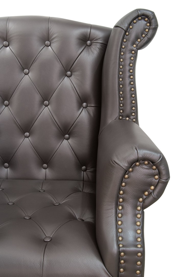 фото Кожаное кресло Royal Brown V2