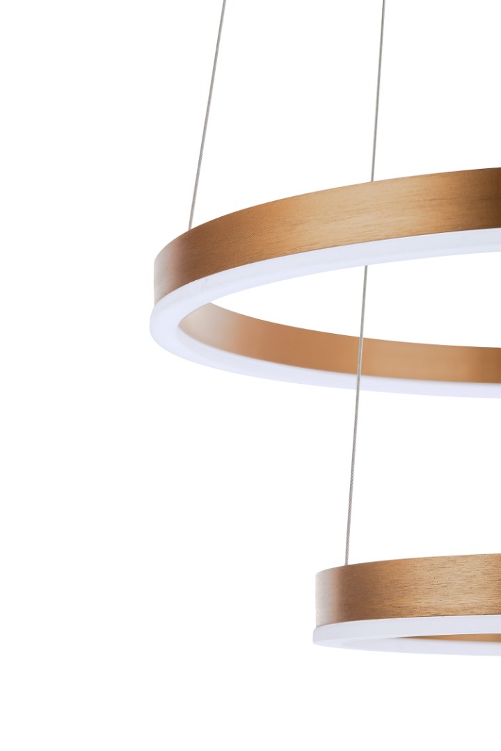 фото Люстра Orblaze 2 rings 1000 gold