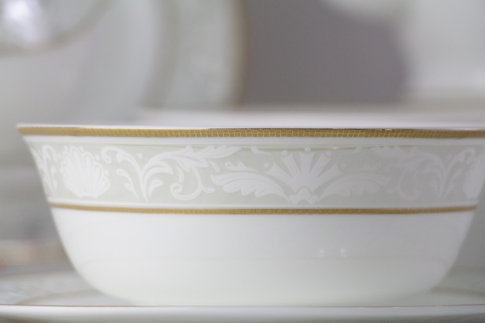 заказать Посуда из костяного фарфора Marbella 26 Pcs Dinner Set