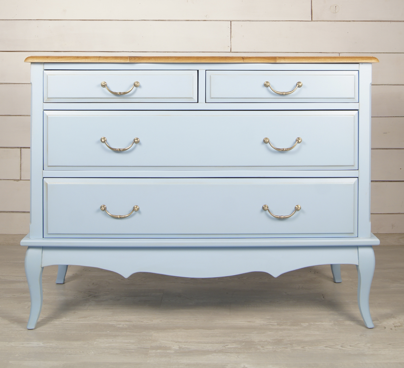 купить Комод «Leontina Blue» на 4 ящика арт ST9315B