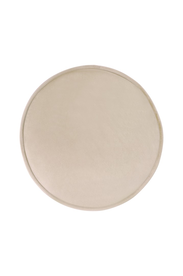 заказать Пуф Pearl Adorn Beige на черных ножках