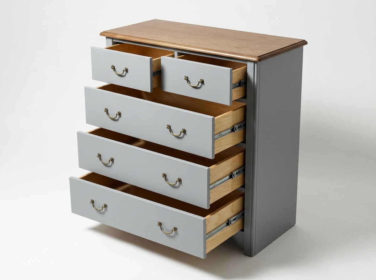 Комод "Оливия (Olivia)" на пять ящиков арт GA2005/7040 в интернет-магазине