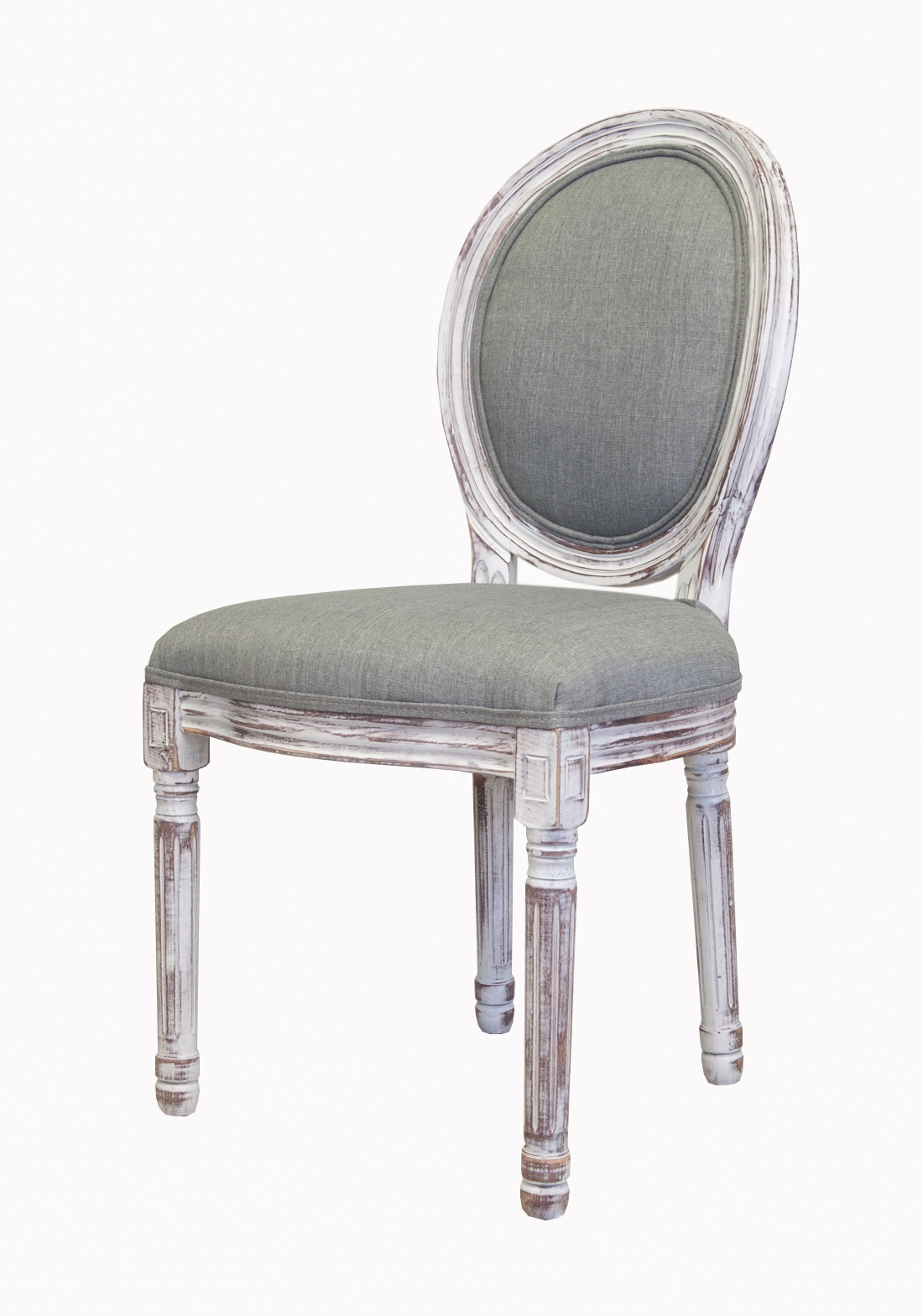 Дизайнерский обеденный стул модерн Volker Old Grey в интернет-магазине