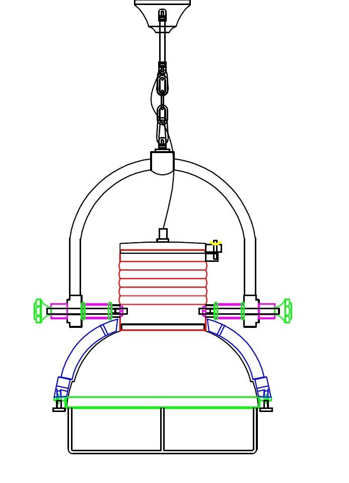купить Люстра Fork Chrome