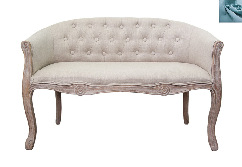 Дизайнерский двухместный диван Kandy Double Mocca цвет голубой в Краснодаре Дизайнерский двухместный диван Kandy Double Mocca цвет голубой