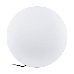 Уличный напольный светильник MONTEROLO-Z, E27, 1X9W, IP65, H300, ?300, пластик, белый