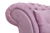 Двухместный диван Lina розовый №4