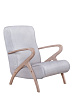 Низкое кресло Fobos light grey №1