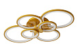 Люстра Oris 6 rings gold
