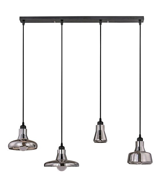 Светильник Boretto Smoke Glass Rectangle