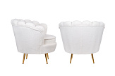 Комплект кресел ракушка Pearl White Boucle №2
