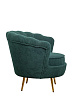 Низкое кресло Pearl Green Boucle №2