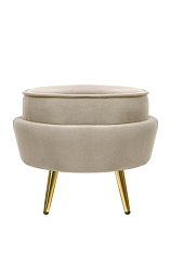 Пуф Pearl Adorn Taupe в Краснодаре