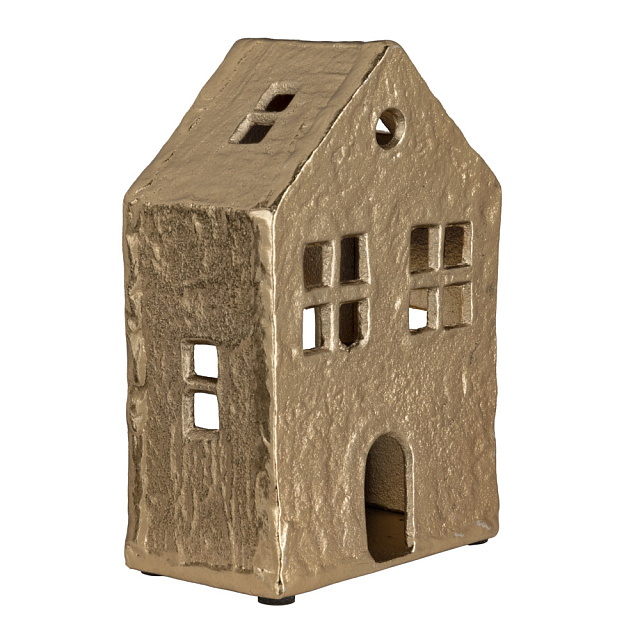 427601 Фигурка декоративная домик BELDERRIG, H190, L125, B75, золотой в Краснодаре 427601 Фигурка декоративная домик BELDERRIG, H190, L125, B75, золотой