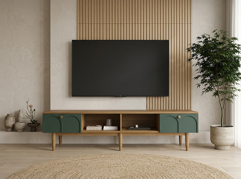 Комод под TV с двумя ящиками "Арка (Arka)" AR08/6028