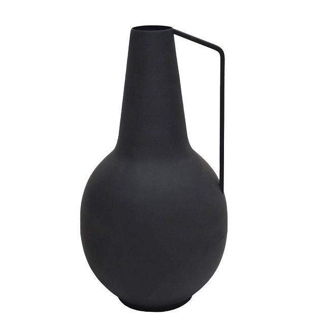 421066 Ваза декоративная MIOUSKI, H390, ?200, сталь, черный в Краснодаре 421066 Ваза декоративная MIOUSKI, H390, ?200, сталь, черный