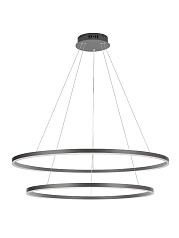 Люстра Orblaze 2 rings 1000 black в Краснодаре