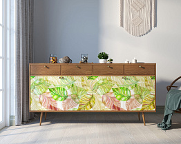 Комод "Berber" четыре дверки и четыре ящика 29 принт арт BB25/Print_29