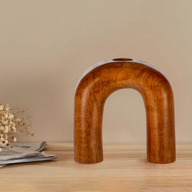 421269 Ваза декоративная MELOBODY, L150, B75, H150, дерево в Краснодаре 421269 Ваза декоративная MELOBODY, L150, B75, H150, дерево