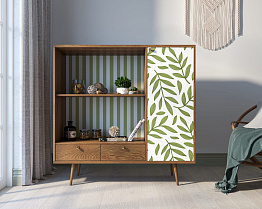 Стеллаж с нишей "Berber" принт 28 арт BB28/Print_28