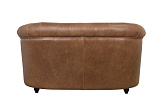 Кожаный диван лофт Karo Brown leather 2S №3