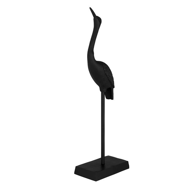 427822 Фигурка Птица TANTANGAN L180, B100, H620 алюминий, дерево, черный в Краснодаре 427822 Фигурка Птица TANTANGAN L180, B100, H620 алюминий, дерево, черный
