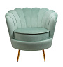 Низкое кресло Pearl Green