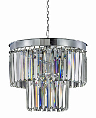 Люстра Odeon 2 Rings Chrome