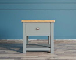 Тумба "Jules Verne" низкая серая арт JV10ETGG