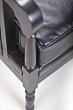 Классическое американское кресло Colin Black Leather №4