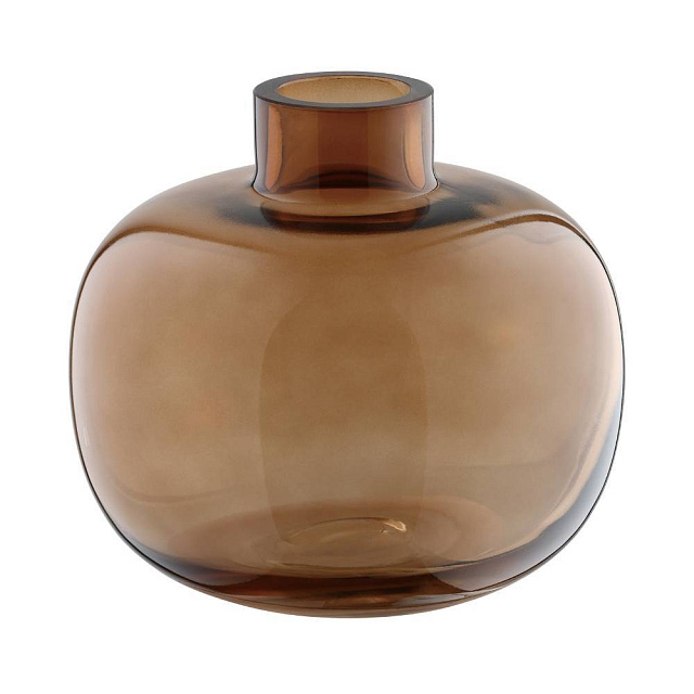 421213 Ваза декоративная SIRANANA, H118, ?130, стекло, коричневый в Краснодаре 421213 Ваза декоративная SIRANANA, H118, ?130, стекло, коричневый