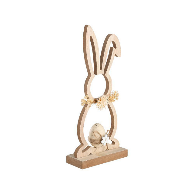 427849 Статуэтка Заяц BALMAHA, L120, B50, H270, дерево, натуральный, бежевый в Краснодаре 427849 Статуэтка Заяц BALMAHA, L120, B50, H270, дерево, натуральный, бежевый