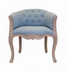 Низкое кресло ретро Kandy Light Blue в Краснодаре