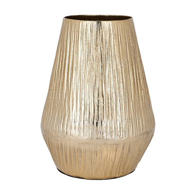 421324 Ваза декоративная KURASHIKI, H270, ?200, металл, золотой в Краснодаре 421324 Ваза декоративная KURASHIKI, H270, ?200, металл, золотой