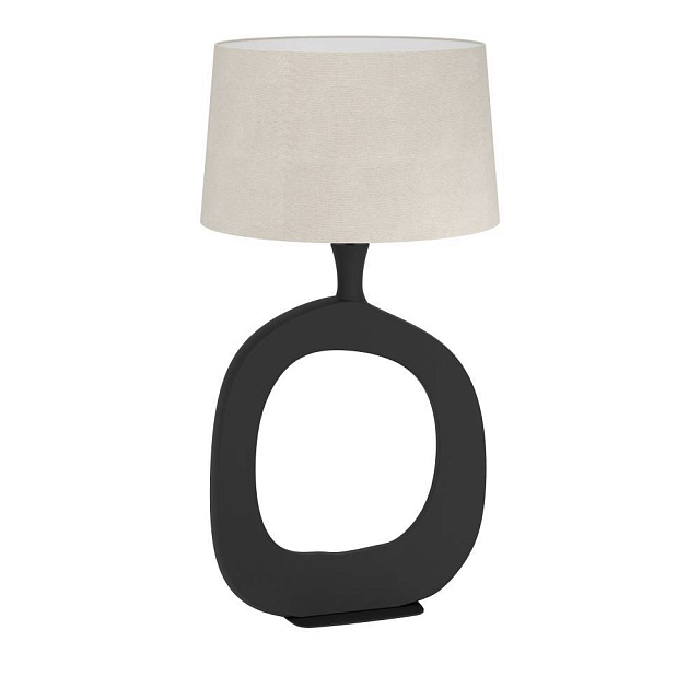 390424 Настольная лампа DIEZMA, 1X60W(E27), ?450, сталь, черный, натуральный в Краснодаре 390424 Настольная лампа DIEZMA, 1X60W(E27), ?450, сталь, черный, натуральный