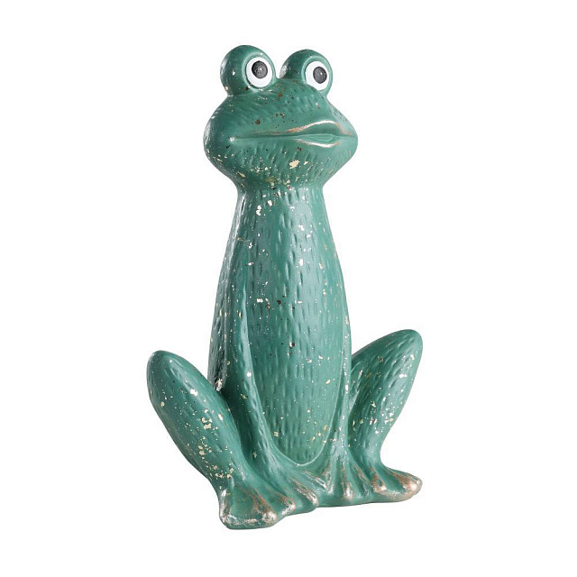 427938 Фигурка Лягушка SAIDANE L180, B110, H275 керамика, темно-зеленый в Краснодаре 427938 Фигурка Лягушка SAIDANE L180, B110, H275 керамика, темно-зеленый