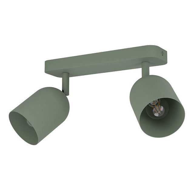 44133 Спот TILSTON, 2X40W(E14), сталь, зеленый в Краснодаре 44133 Спот TILSTON, 2X40W(E14), сталь, зеленый
