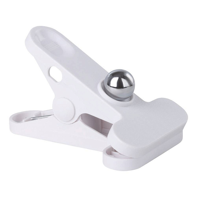 74083 Клемма (прищепка) MURAGLIE, H75, пластик, белый в Краснодаре 74083 Клемма (прищепка) MURAGLIE, H75, пластик, белый