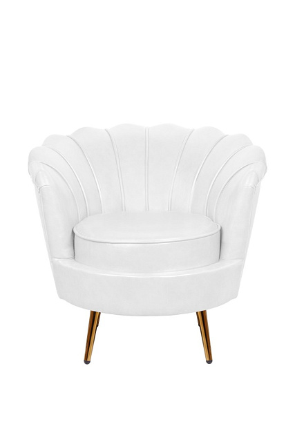 Низкое кресло ракушка Pearl White в Краснодаре Низкое кресло ракушка Pearl White